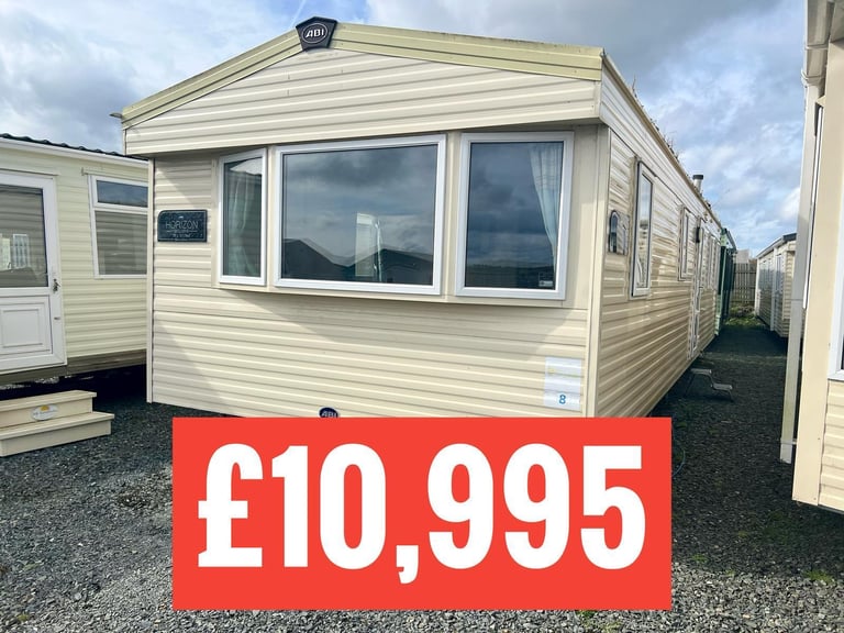 Static caravan for sale double glazed & electric heated 3 bedrooms ABI Horizon