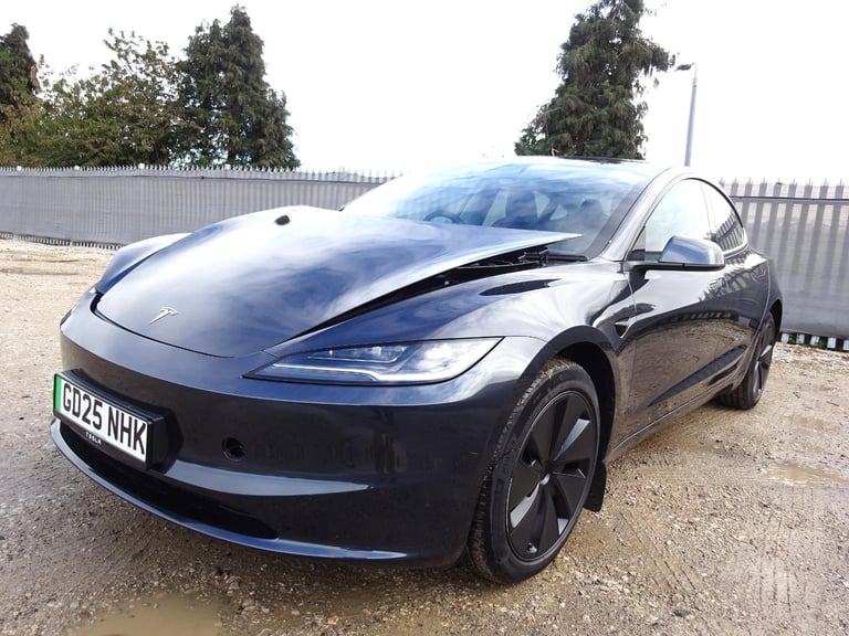 2025 25 REG TESLA MODEL 3 ELECTRIC AUTO DAMAGED REPAIRABLE SALVAGE