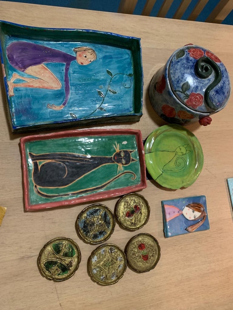 Ceramics small £5 each big £9 each