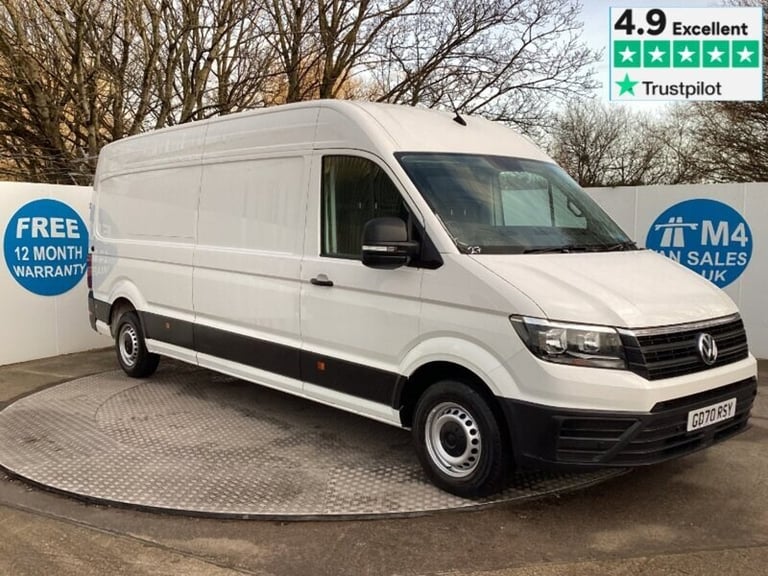 2021 Volkswagen Crafter TDI CR35 Trendline LWB H/R A/C Euro 6 LWB Panel Van Diesel Manual