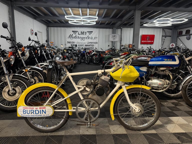 1975 Burdin Derny, Vintage Burdin Derny Cycle Pace Bike, V5