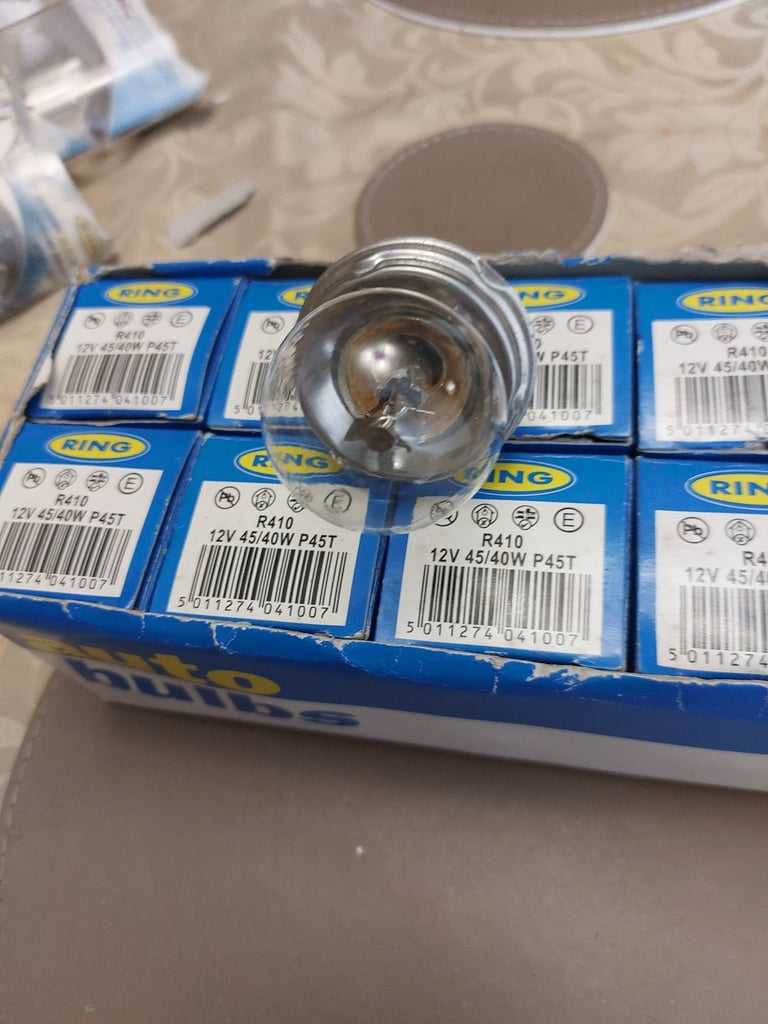 X10 Ring bulbs R410 12v 45/40w new