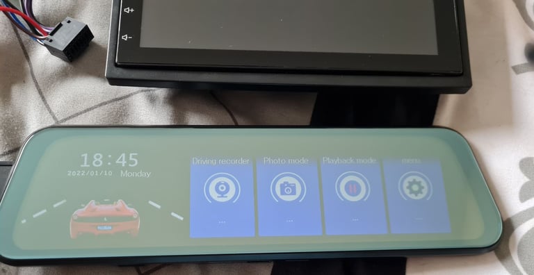 Head unit/ dash cam/additional cameras