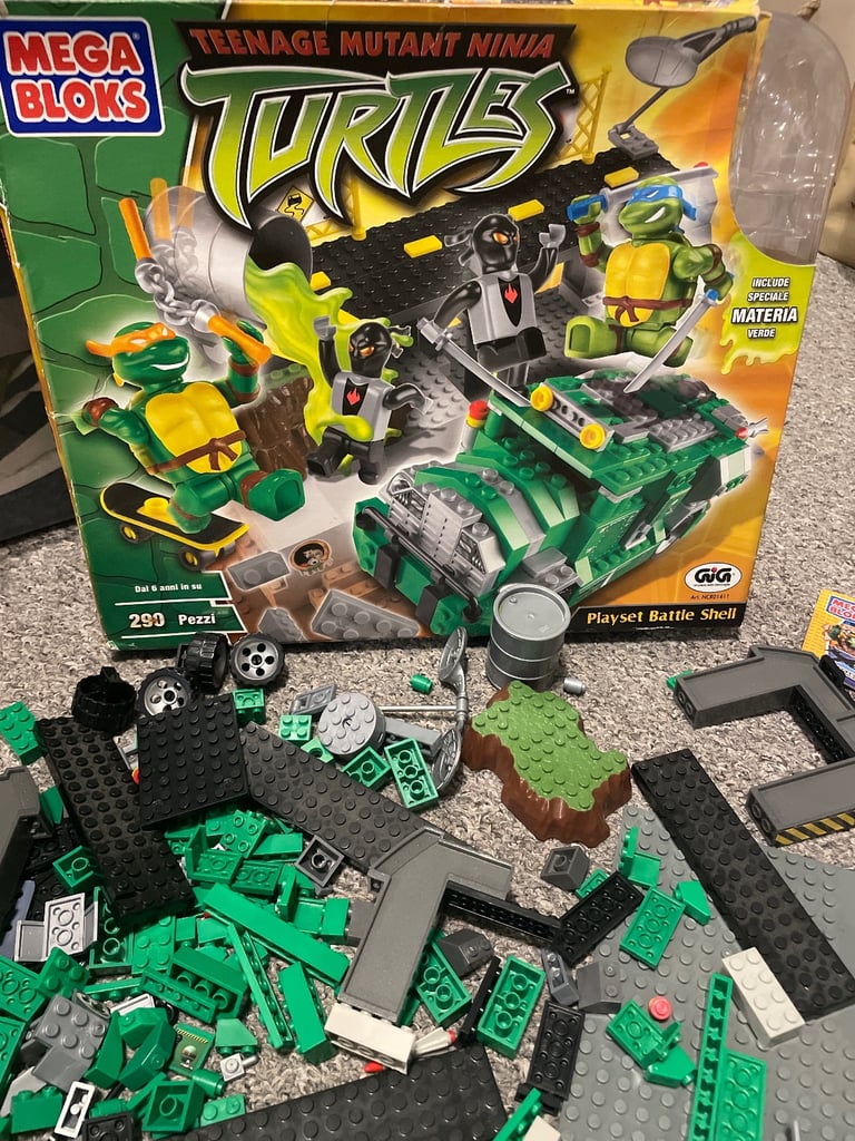 Mega bloks ninja turtles 