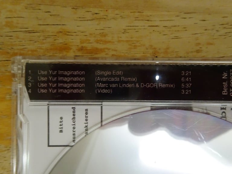 E-Pac Feat Jean Beauvoir - Use Yur Imagination - CD/Video (Oddworld/Abe/Munch)