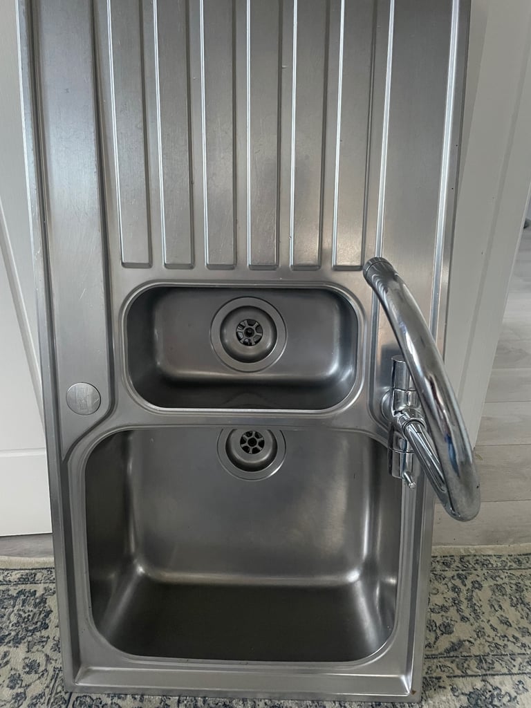 Kitchen sink and tap