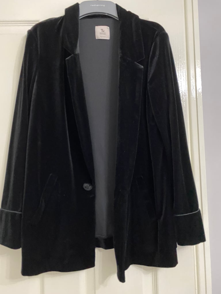 Tu hot sale velvet jacket