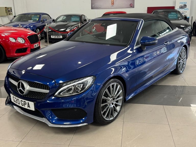 2017 G MERCEDES-BENZ C-CLASS 2.1 C220D AMG LINE CABRIOLET 2DR DIESEL G-TRONIC+ E