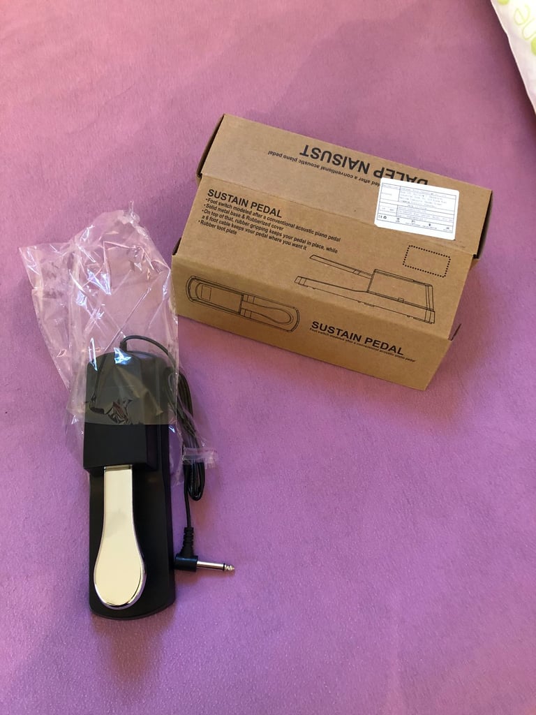 Brand NEW sustain pedal for most pianos and keyboards only £10