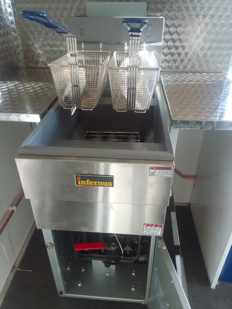 Catering equipment commercial gas griddles trailer kitchen restaurant items 