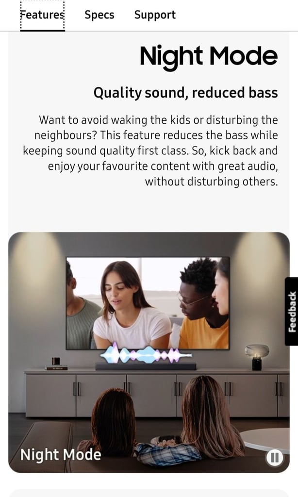 Samsung 450F Soundbar Unboxed Brand New