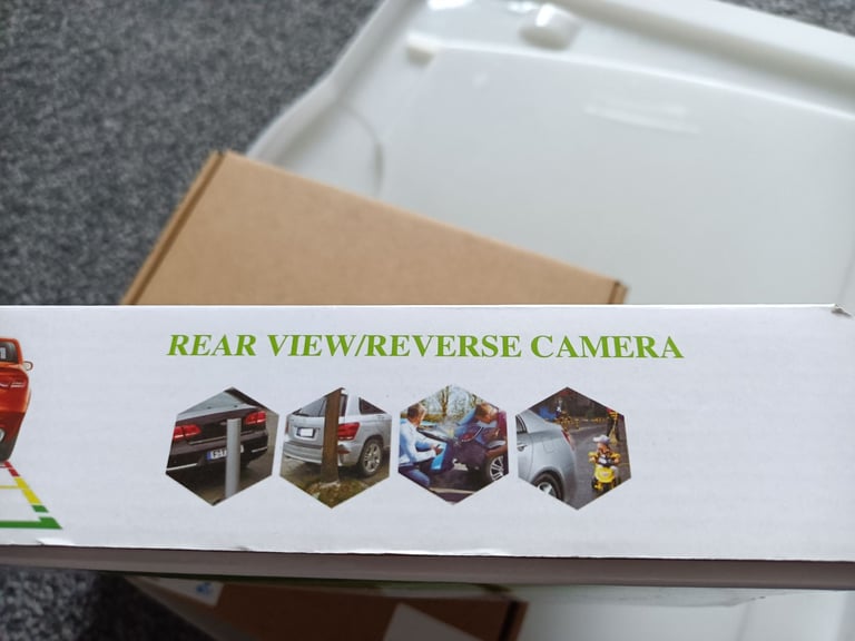 Rear View,Reverse Camera + 4.3" Display Monitor