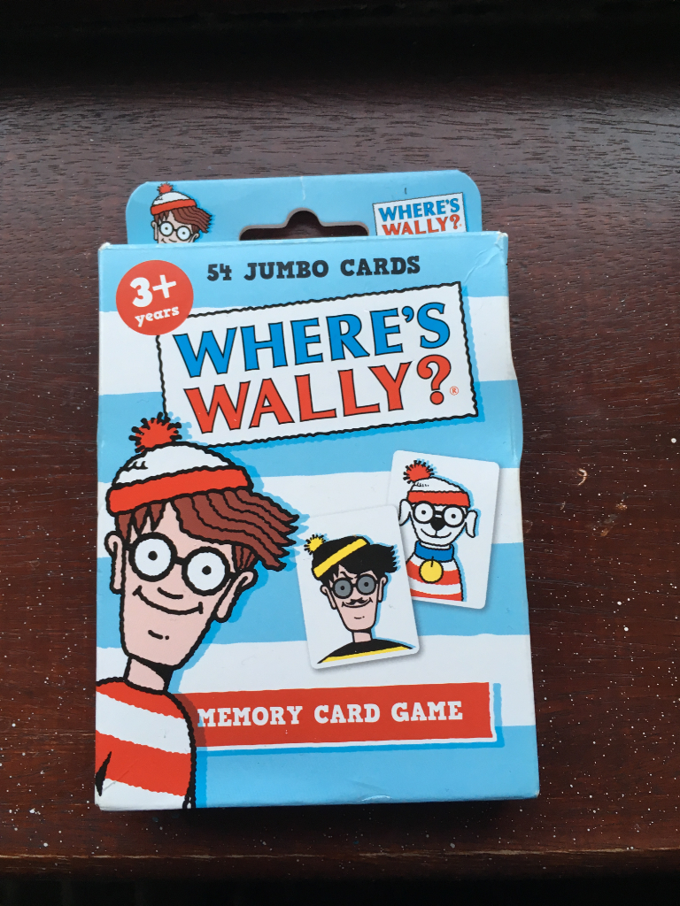 New Where's Wally? Memory Card Game