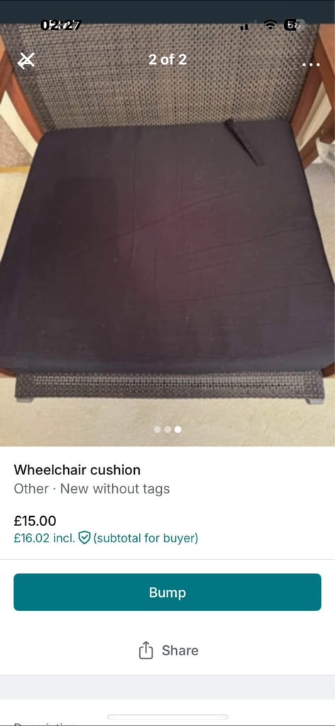 image for Wheelchair cushion