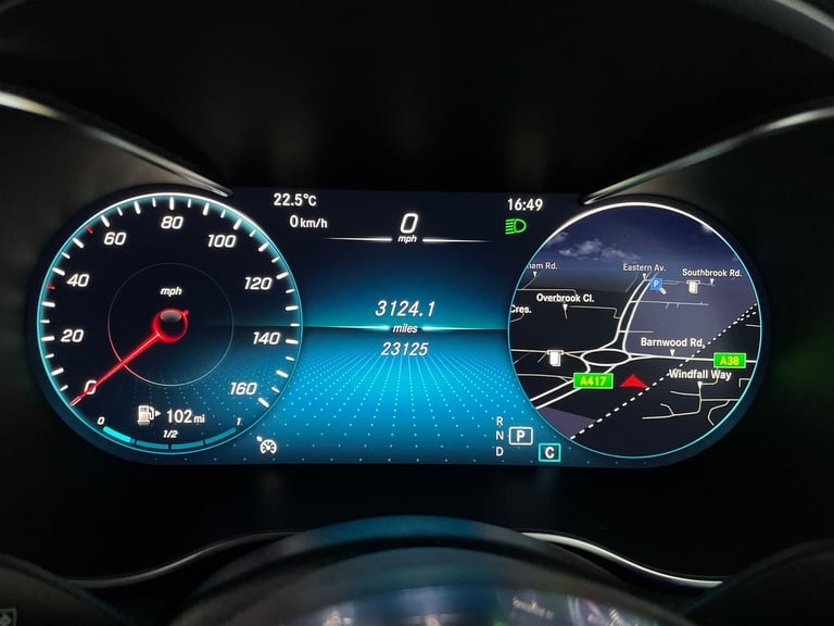 2022 Mercedes-Benz GLC 2.0 GLC300d AMG Line (Premium) SUV 5dr Diesel G-Tronic+ 4MATIC Euro 6 (s/s...