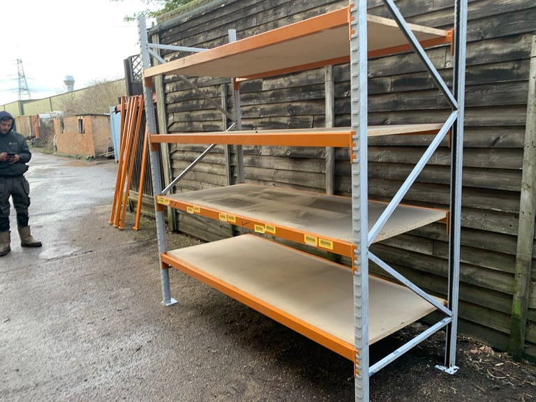 Low level pallet racking for warehouse, garage, container available