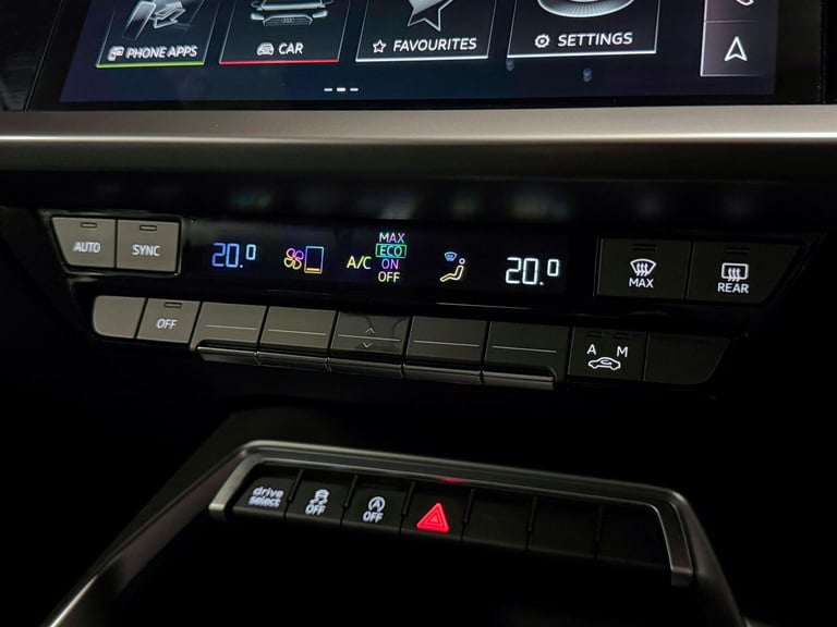 2022 Audi A3 1.5 TFSI 35 S line Sportback 5dr Petrol S Tronic Euro 6 (s/s) (150 ps) HATCHBACK Pet...