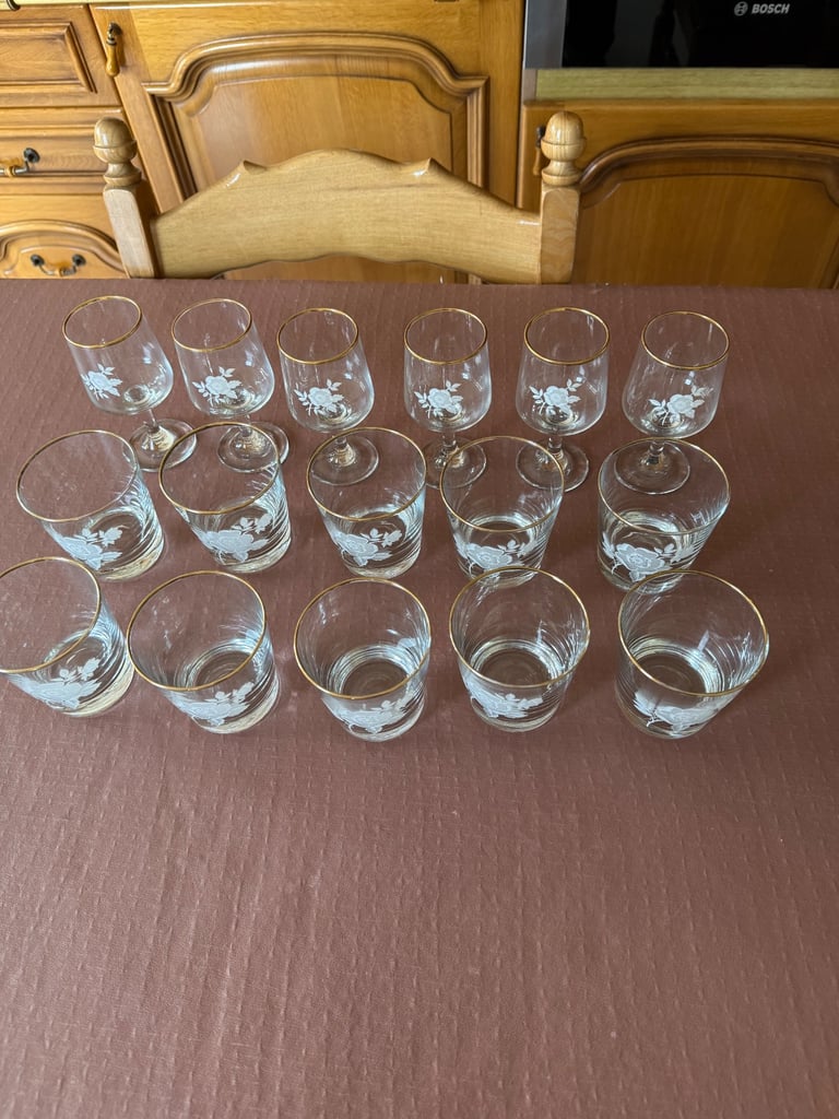 Vintage Drinking Glasses