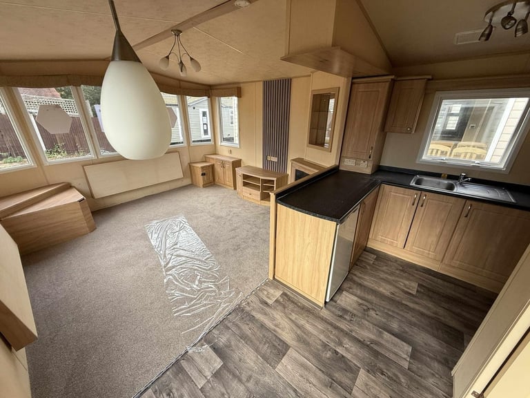 2 Bed Static Caravan - DG, CH, New Carpet - Offsite Sale, Private Land, Farms