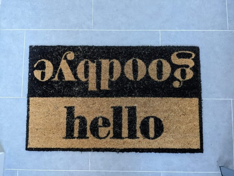image for Hello/Goodbye Doormat