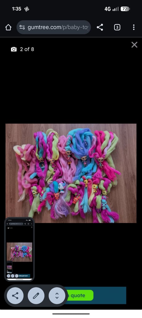 DOLLS . Candylocks collection bundle £10