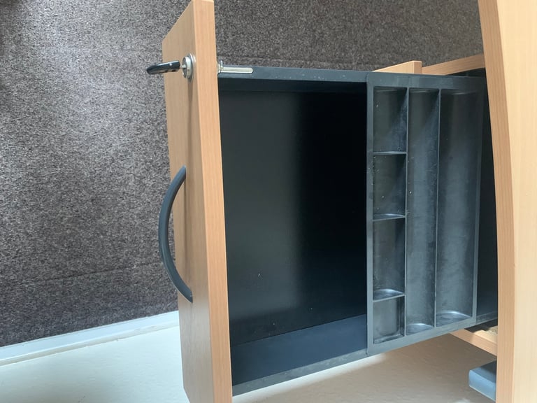 Desk with drawers