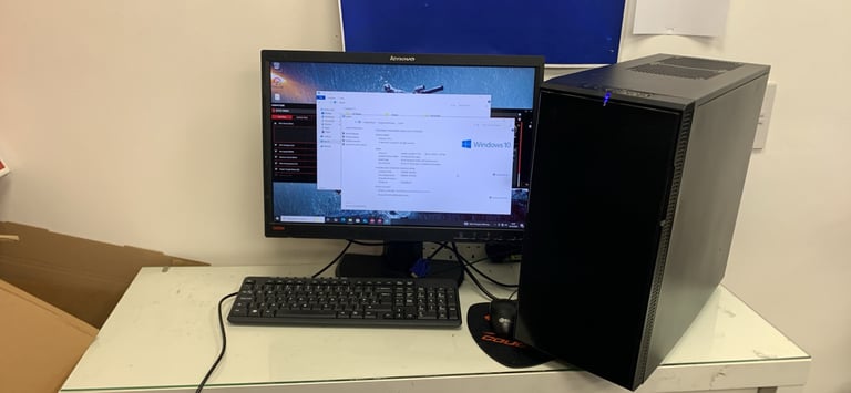 image for Full gaming pc intel core i7 16gb ram windows 120gb ssd 500gb hdd  gtx 660 graphics windows 10 