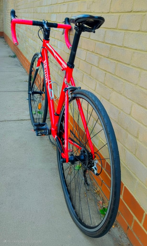 B'twin triban 3 carbon fibre road bike 54cm21 