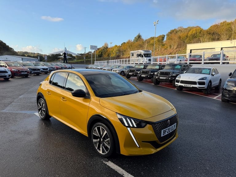 2020 20 PEUGEOT 208 1.2 PURETECH GT LINE 5dr Petrol in Faro Yellow Metallic