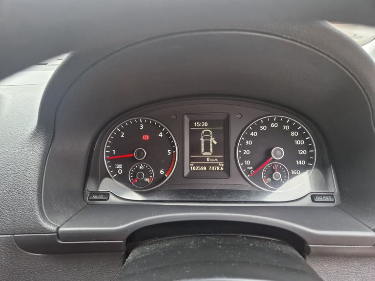 2014 Volkswagen Caddy Van 1.6 TDI Trendline. 103k Miles. 13 Month Mot. Mini Camper Conversion