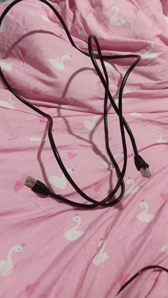 image for free- internet ethernet cable, black 200cm