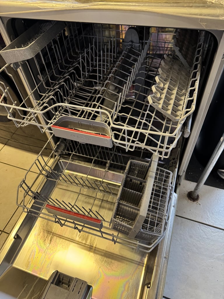 Bosch Silver dishwasher - used like new