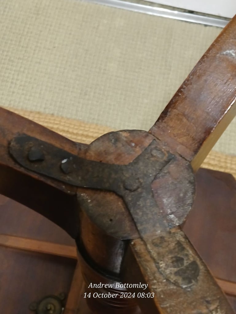 Georgian Mahogany Flip Side Table