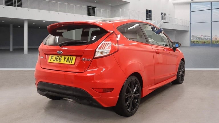  Ford Fiesta 1.0 EcoBoost 140 ST-Line Red 3dr, FSH, 2 keys Petrol