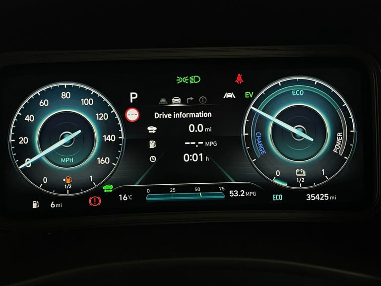 2021 Hyundai KONA 1.6 h-GDi Ultimate DCT Euro 6 (s/s) 5dr HATCHBACK Petrol/Electric Hybrid Automatic