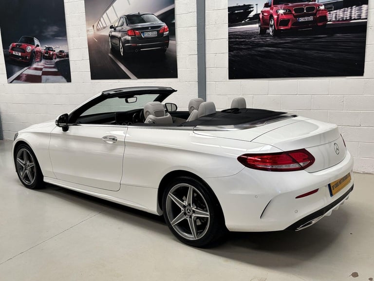 2017 Mercedes-Benz C Class 2.0 C200 AMG Line Cabriolet 2dr Petrol G-Tronic+ Euro 6 (s/s) (184 ps)...