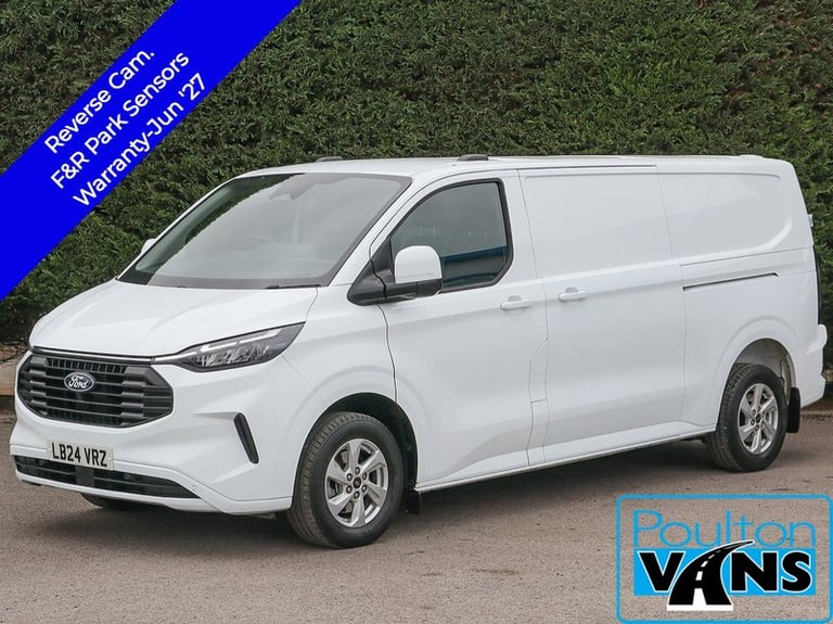 image for 2024 Ford Transit Custom 300 EcoBlue Limited L2 LWB PANEL VAN, Air Con, Cruise, Rev Cam, H.Seats,...