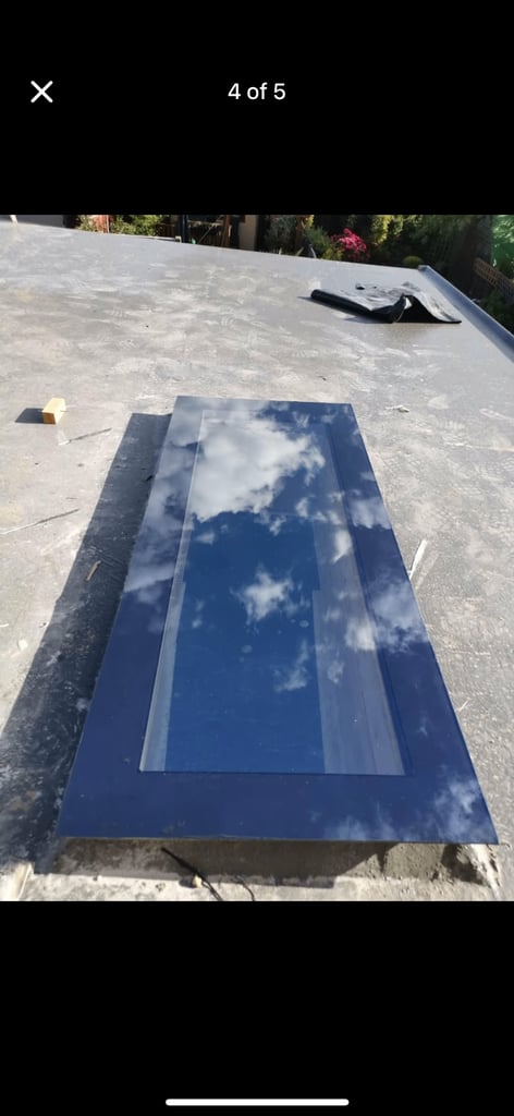 image for Fixed flat roof skylight