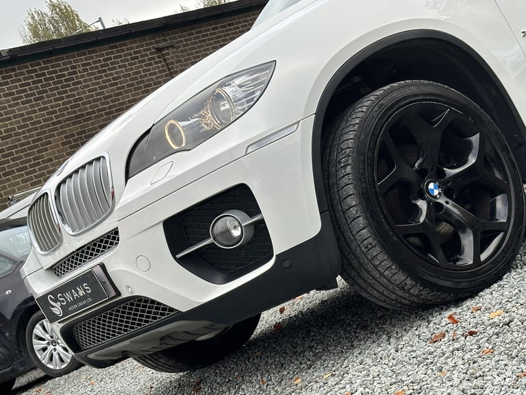 2011 BMW X6 3.0 xDrive40d Diesel Auto 4 Door Coupe White