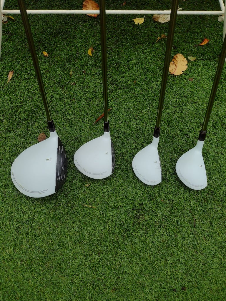 MATCHING SET FORGAN FZZ GRAPHITE DRIVERS AND HYBRIDS 