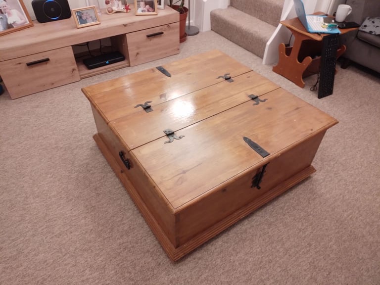 image for Solid Wood Storage Chest for Sale
