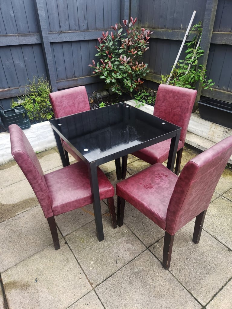 image for Dinning table with 4 chairs