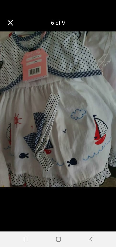 Baby girls bundle of 100 dresses