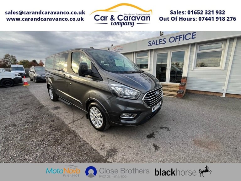 2022 72 FORD TOURNEO CUSTOM 2.0 320 ECOBLUE MHEV TITANIUM MINIBUS DOUBLE CAB 5DR