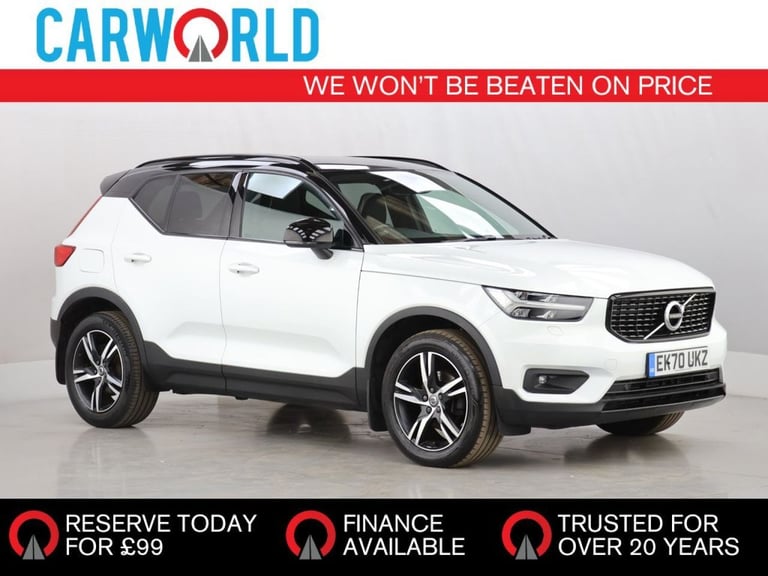 image for 2020 Volvo XC40 2.0 D3 R-Design SUV 5dr Diesel Manual Euro 6 (s/s) (150 ps) Diesel Manual