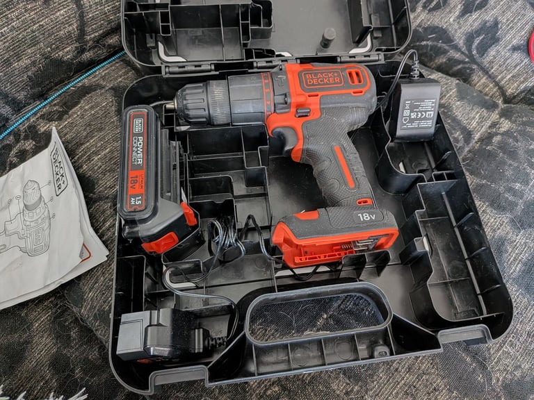 Black & Decker Cordless Hammer Drill (Unused)