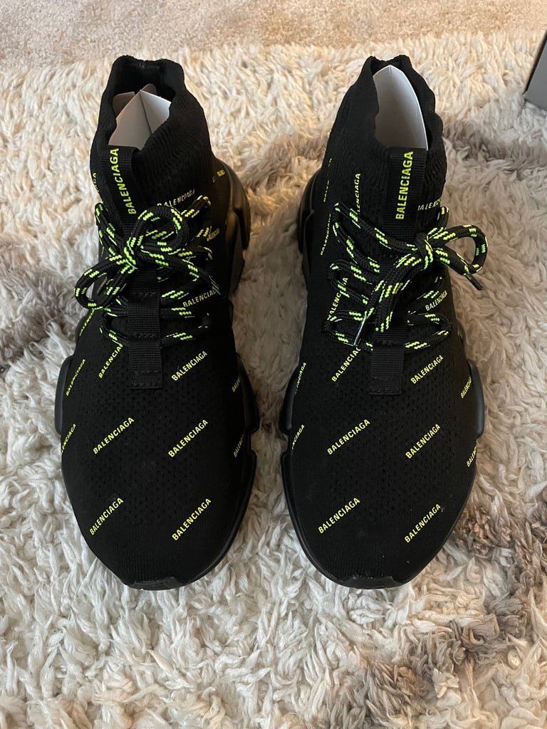 Balenciaga speed sock lace up 100% authentic like new 
