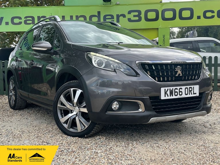 2017 Peugeot 2008 1.6 2008 Allure Blue HDi S/S 5dr SUV Diesel Manual