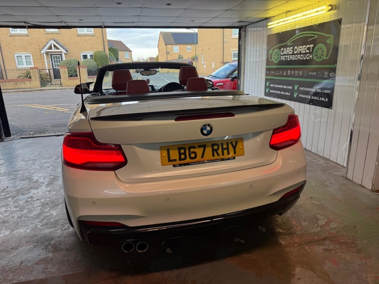 2018 BMW 2 Series 220d M Sport 2dr [Nav] Step Auto CONVERTIBLE DIESEL Automatic
