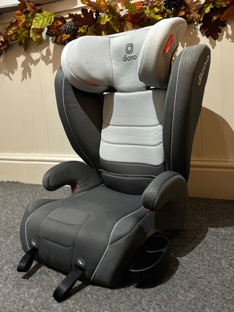 Diono Monterey XT Highback Booster Car Seat – Grey & Black